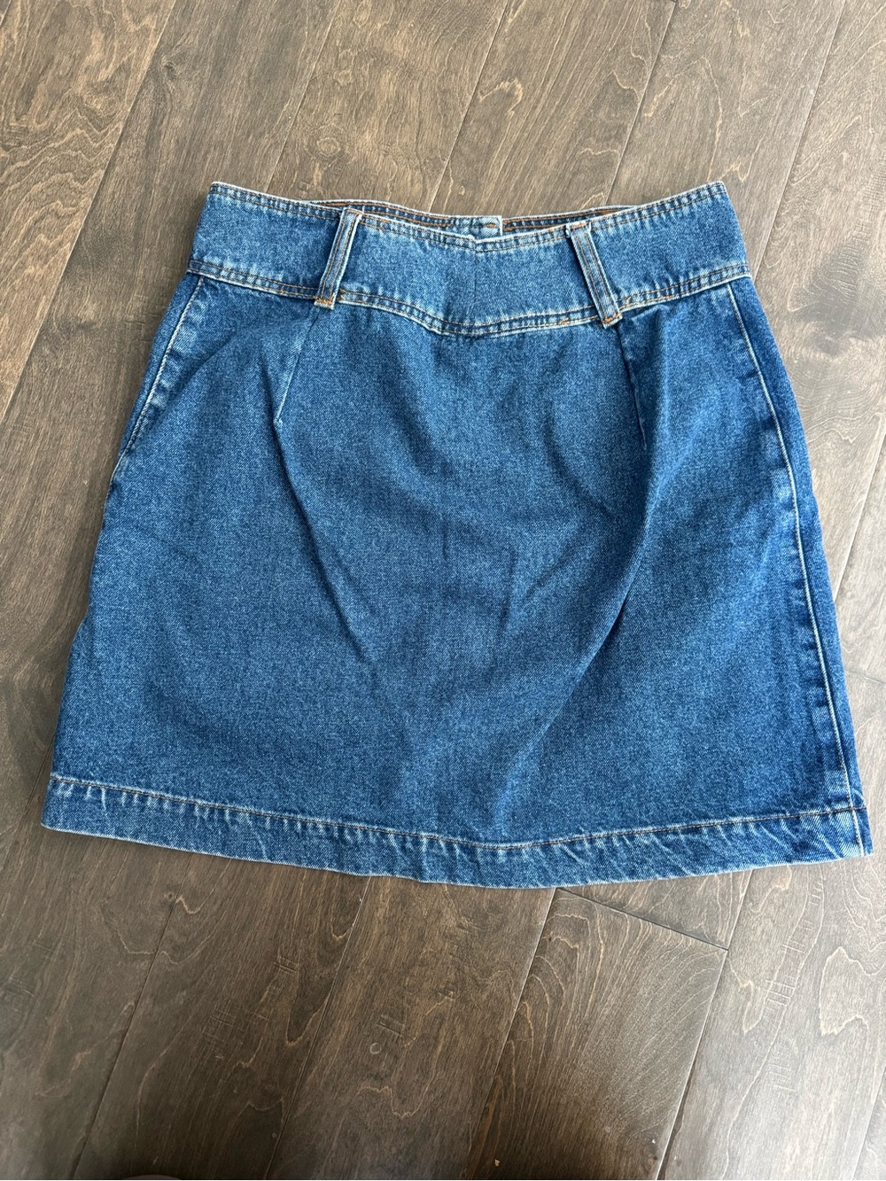 Sezane Bettie Button-Front Mini Skirt - Picture 2 of 4